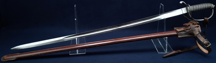 British Victorian 1821 Pattern Artillery Officers Sword by Pillin 8